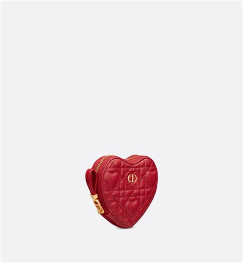 dior heart motif|Dior caro heart pouch.